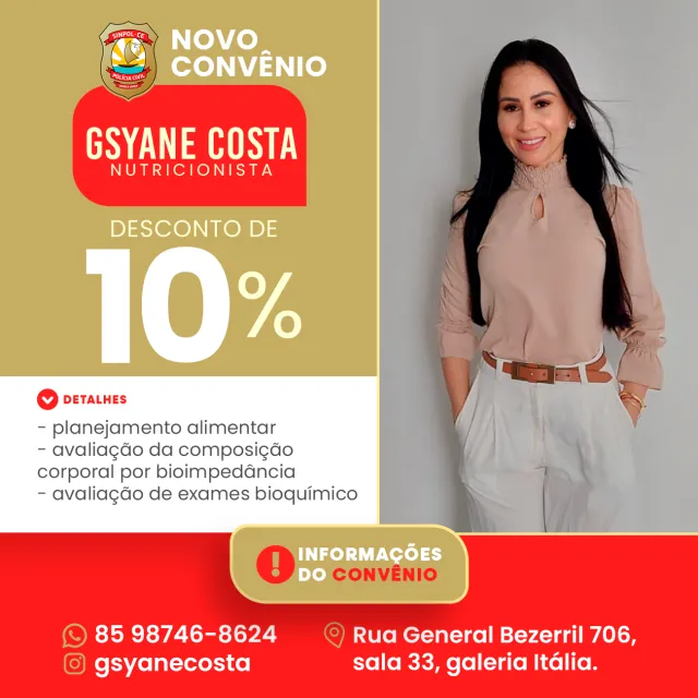 NUTRICIONISTA GSYANE COSTA