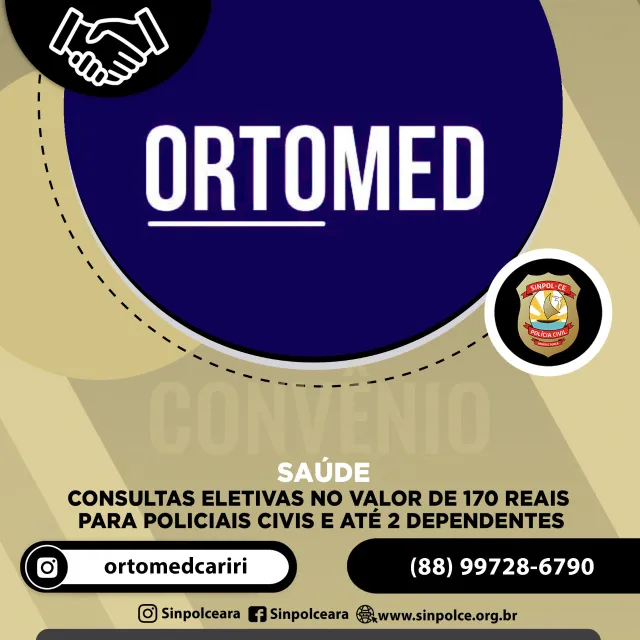 ORTOMED PRESTAÇÃO DE SERVIÇOS MÉDICOS EM ORTOPEDIA